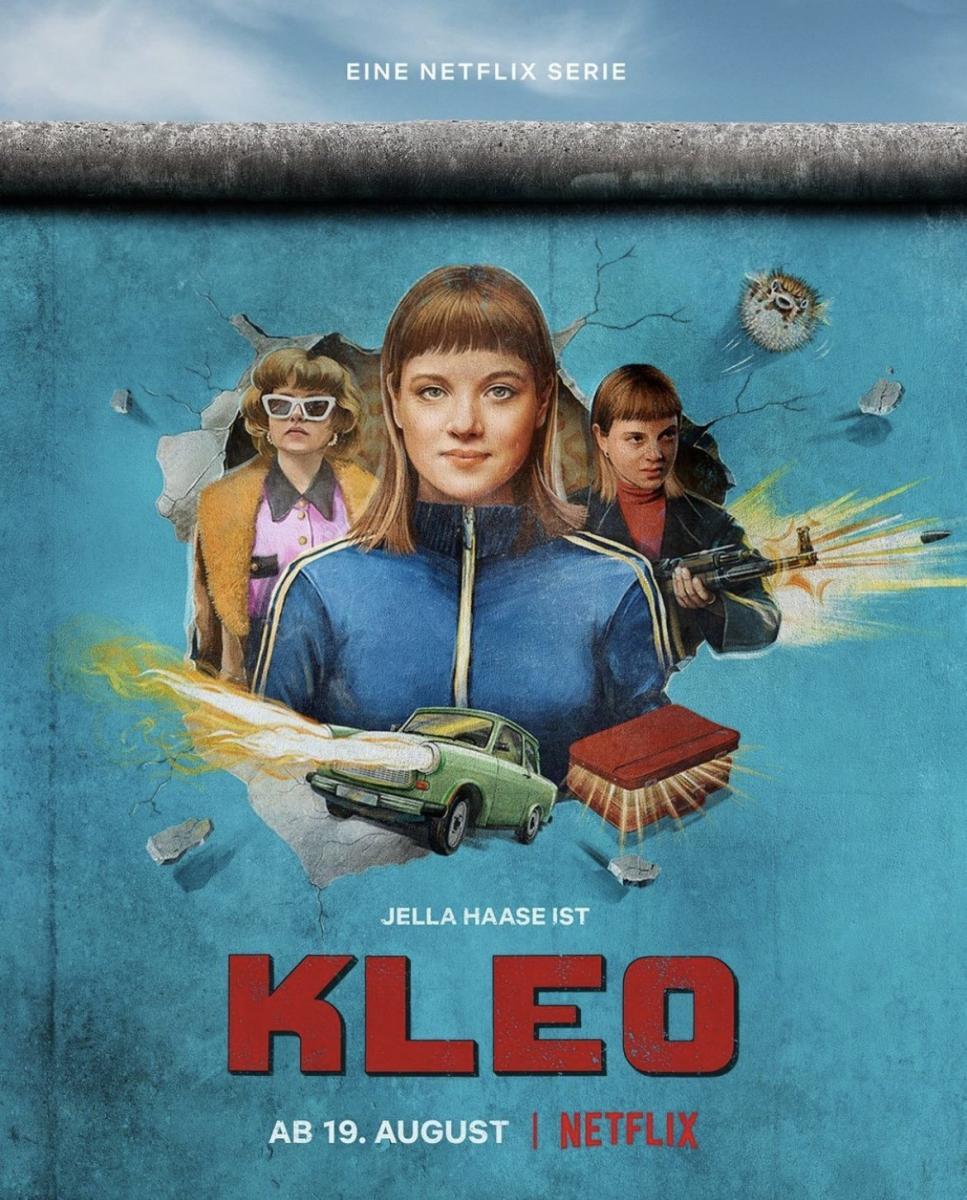 Póster oficial de la serie alemana "Kleo". (Netflix)