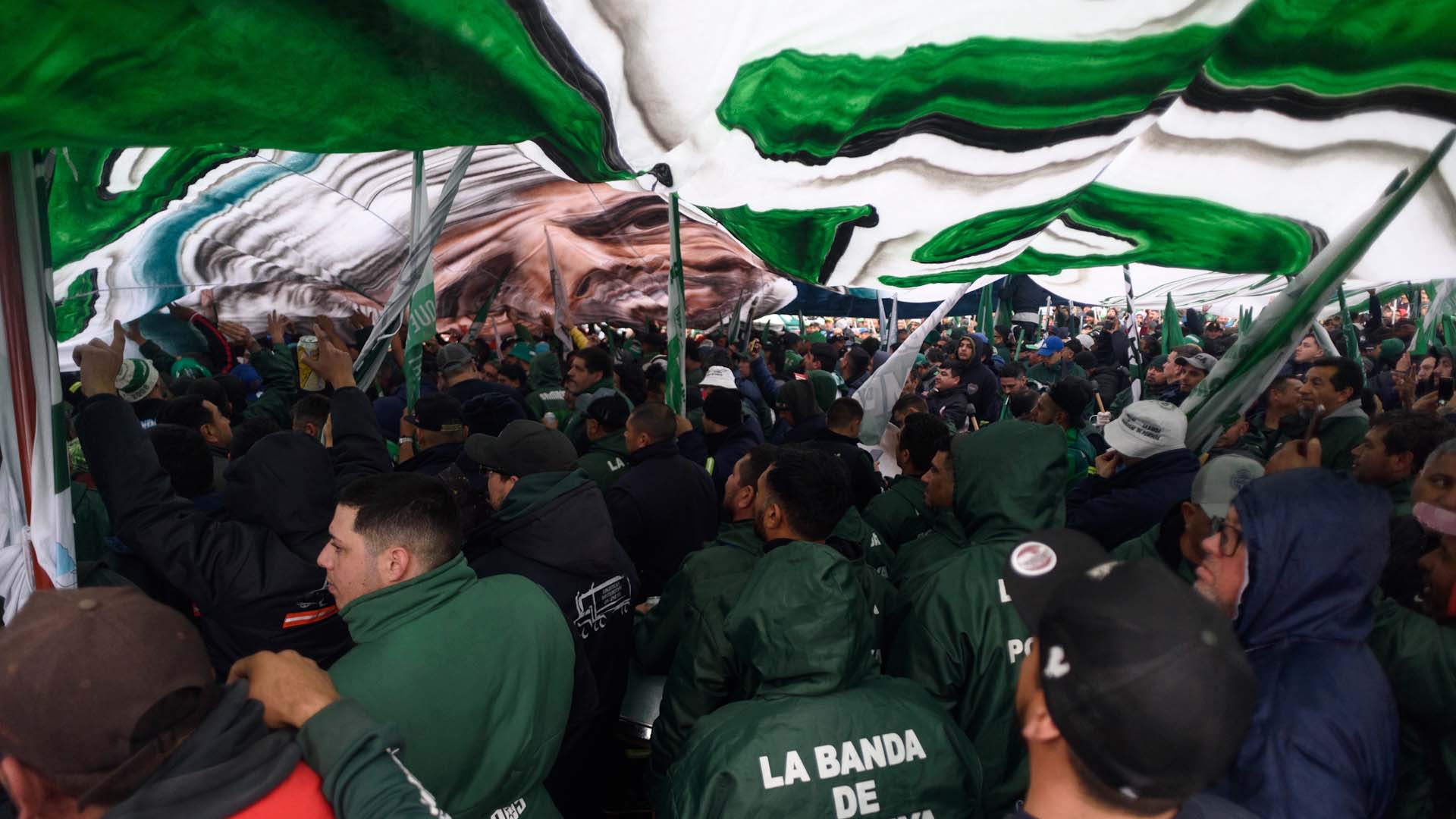 Las palabras de Lousteau resaltan en un día donde la CGT marchó al centro porteño para manifestarse contra la inflación y el duro contexto económico (Adrian Escandar)