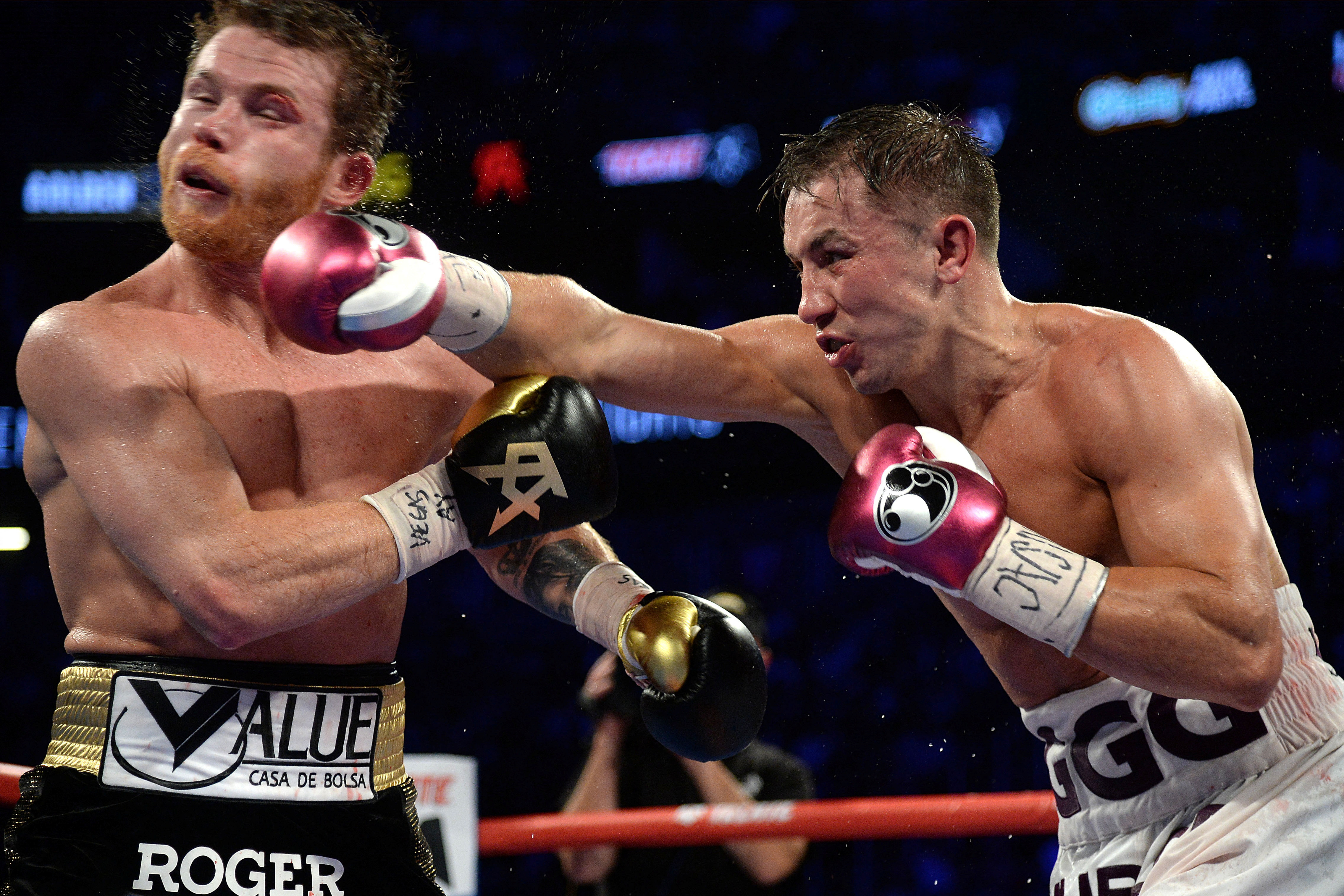 Gennady Golovkin y Abel Sánchez se mofaron de Canelo Álvarez en un comercial de la marca Nike en 2018 por el caso de dopaje (Foto: Joe Camporeale-USA TODAY Sports)