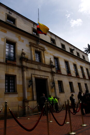 Palacio de San Carlos, sede principal de la Cancillería de Colombia. Crédito: Colprensa - Christian Castillo