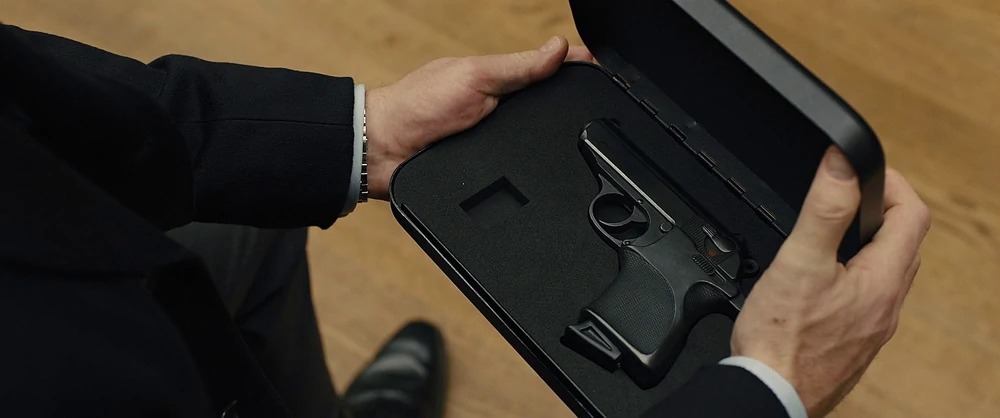 James Bond arma Walther PPK/S (Captura)