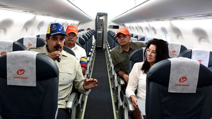 Evo Morales viajó a Venezuela en un avión sancionado por Estados Unidos