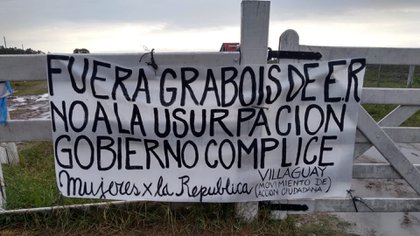 La estancia está siendo ocupada por militantes de la agrupación de Grabois