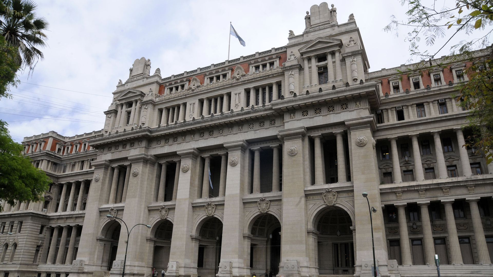 El Palacio de Tribunales