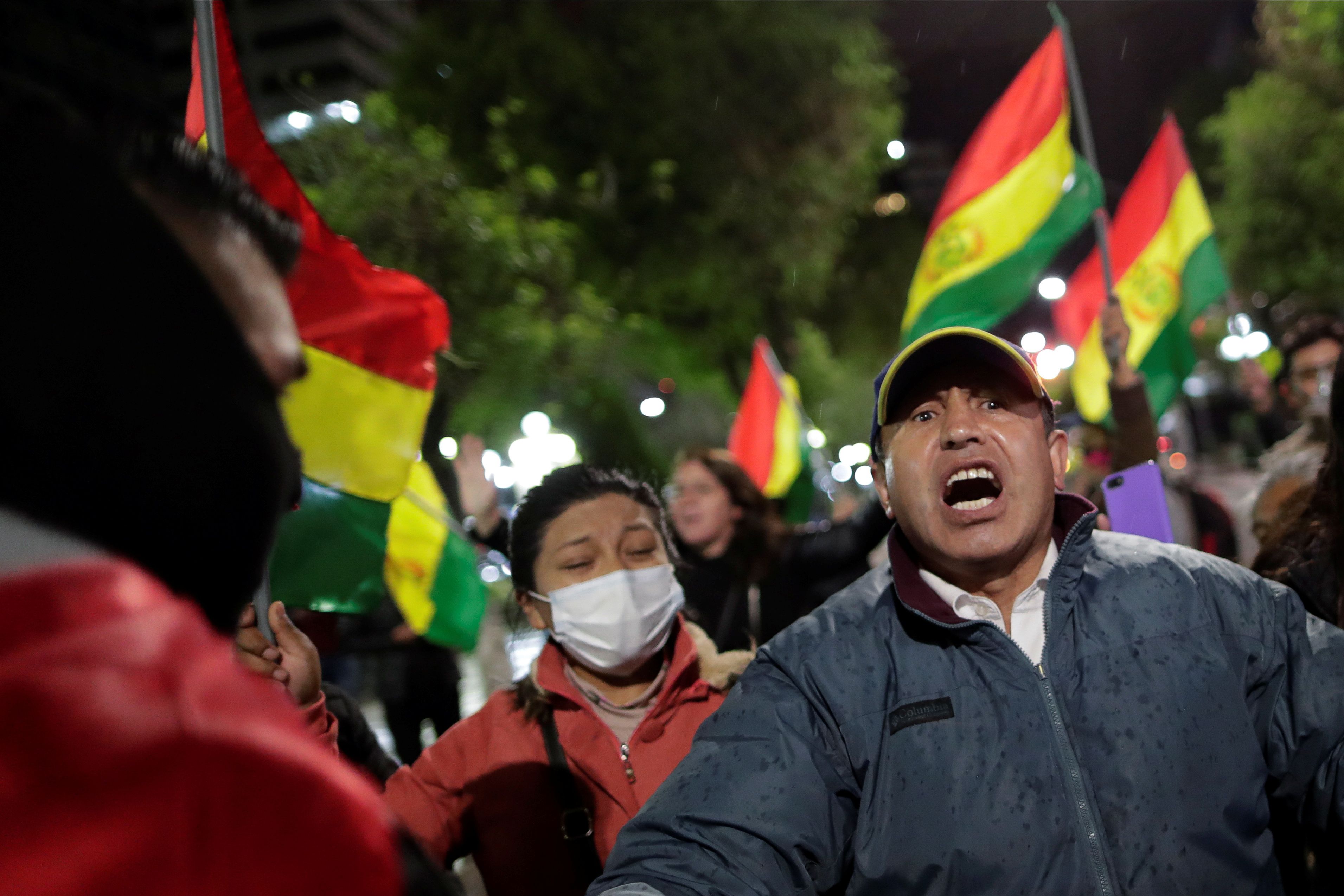 Protestas en Bolivia 