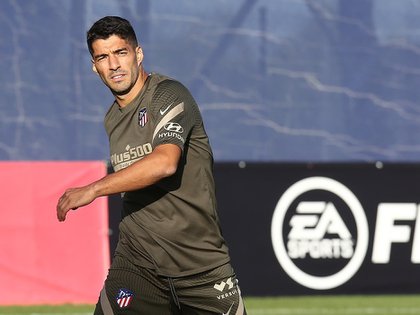 Luis Suárez ya encaró nuevos desafíos con la camiseta del Atlético Madrid