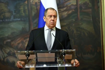 El ministro de Relaciones Exteriores, Sergei Lavrov. Russian Foreign Ministry/Handout via REUTERS