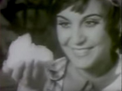 Betty Galán, la protagonista del comercial (Youtube)