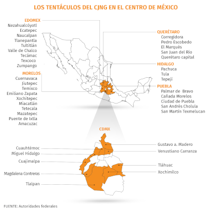 Con información de El Universal (Mapa: Infobae México