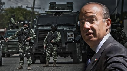 La Guerra contra el Narco fue una de las principales politicas del ex presidente Felipe Calderón (Fotoarte: Jovani Pérez Silva)