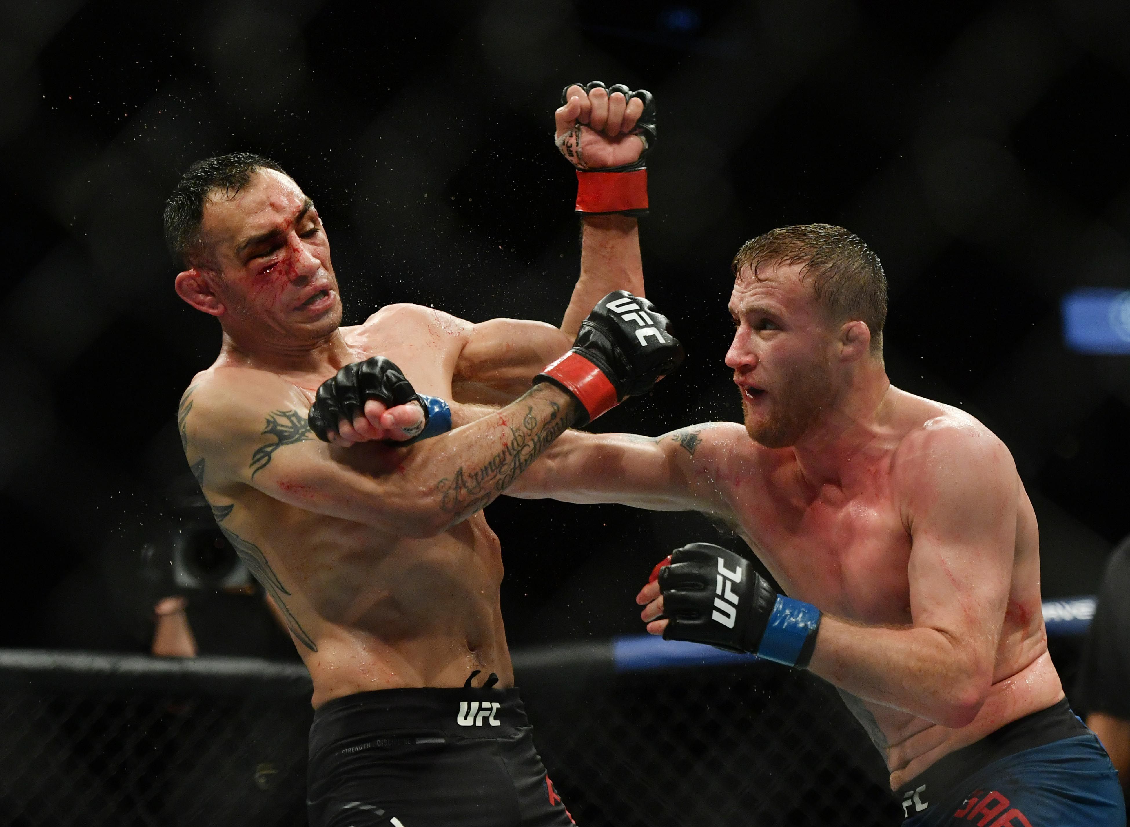 Justin Gaethje viene de vencer hace unos meses a Tony Ferguson (Foto: Reuters)