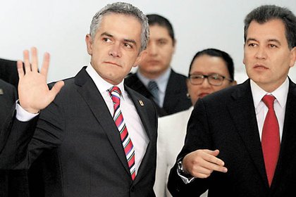 Miguel Ángel Mancera y Julio César Serna (Foto: Especial)
