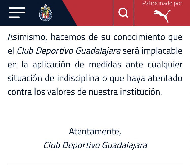 (Foto: Club Deportivo Guadalajara)