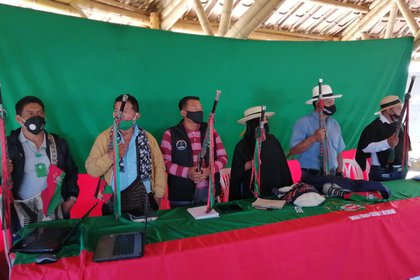 Indígenas del Cauca colombiano anuncian La Minga que se llevará a cabo en la región (Twitter: @CRIC_Cauca)