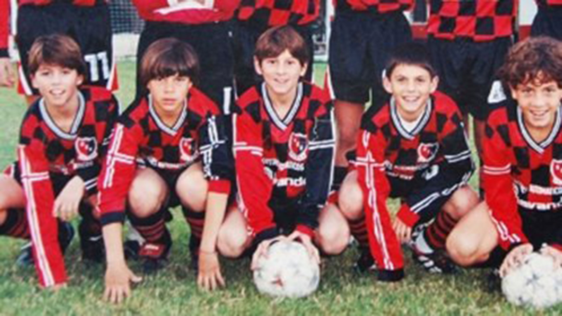 Leo Messi durante sus inicios en las inferiores de Newell's