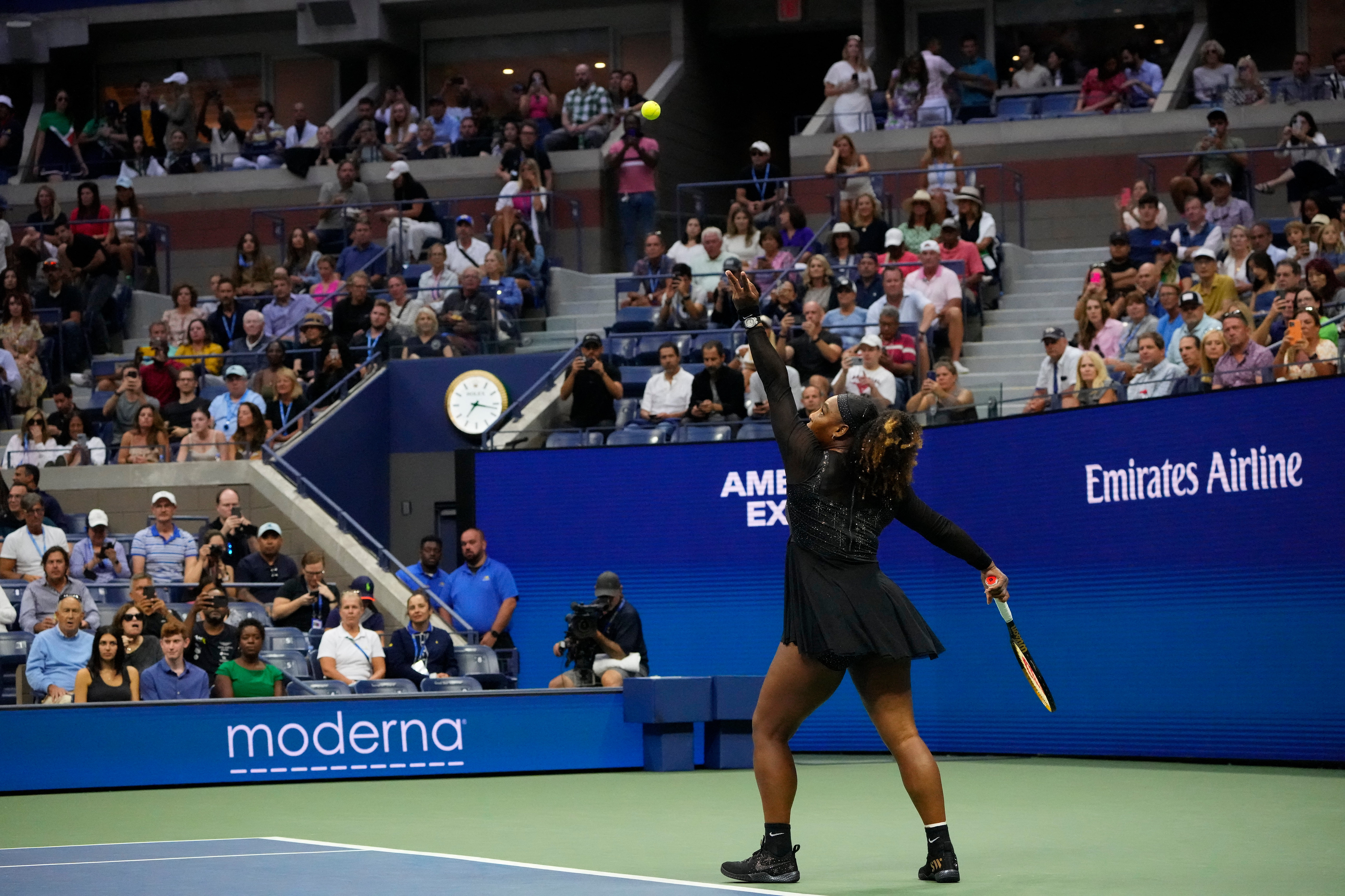 Serena Williams busca avanzar a los octavos de final del US Open (Robert Deutsch-USA TODAY Sports)