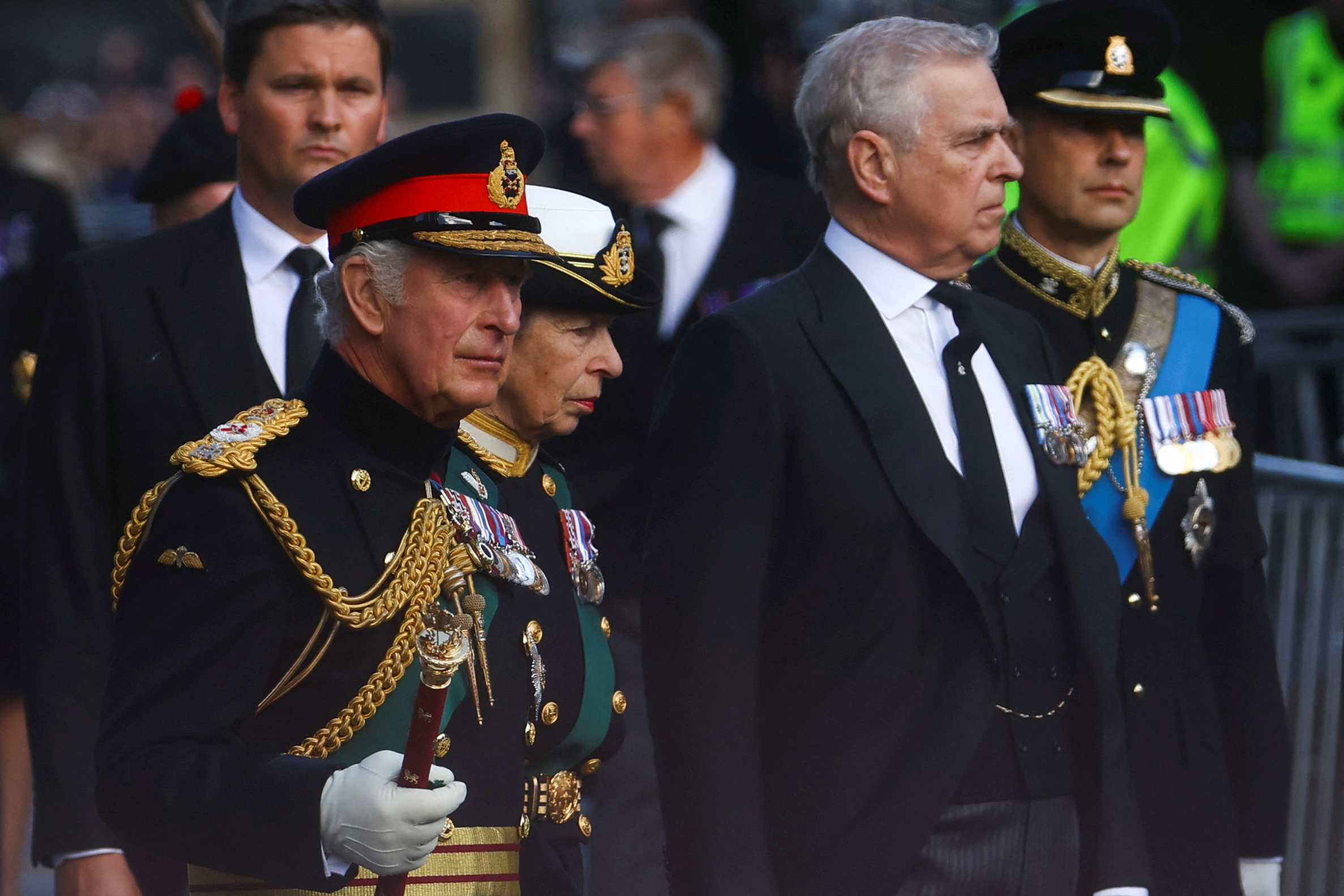 Los cuatro hijos de Isabel II (REUTERS/Hannah McKay)